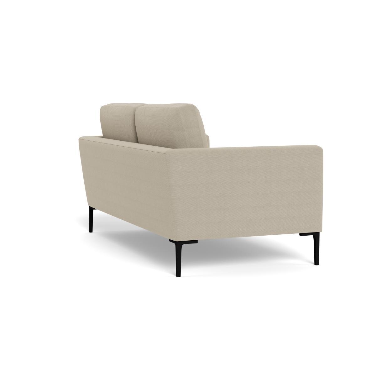 Heal's Eton 2 Seater Sofa Linen Hessian Brass Feet - Heal's UK Furniture – image 4