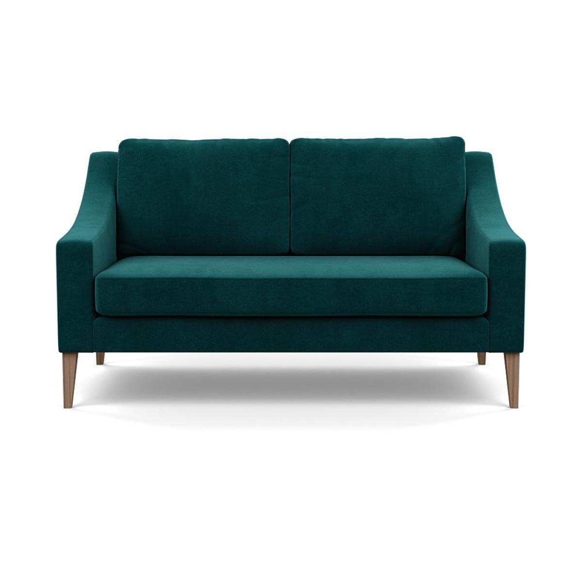 Heal's Richmond 2 Seater Sofa Smart Luxe Velvet Ocean Tinted Ash Feet – image 2