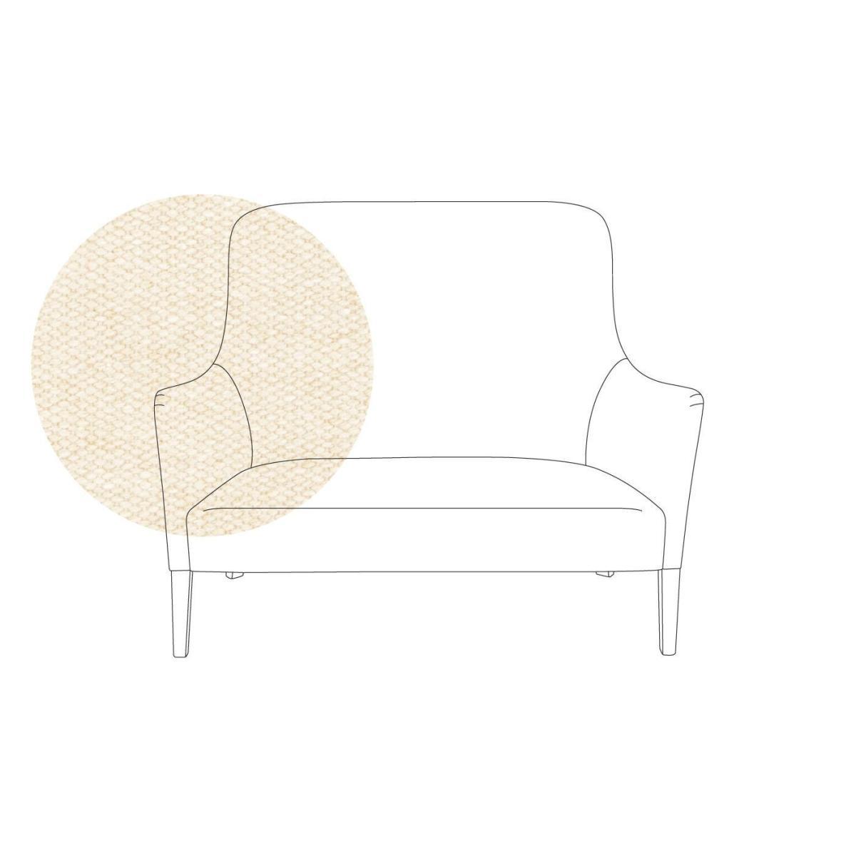 Pinch Pendel 2 Seater Sofa Cabot Pure Linen Baffin Grey Oak Feet - Heal's UK Furniture – image 11