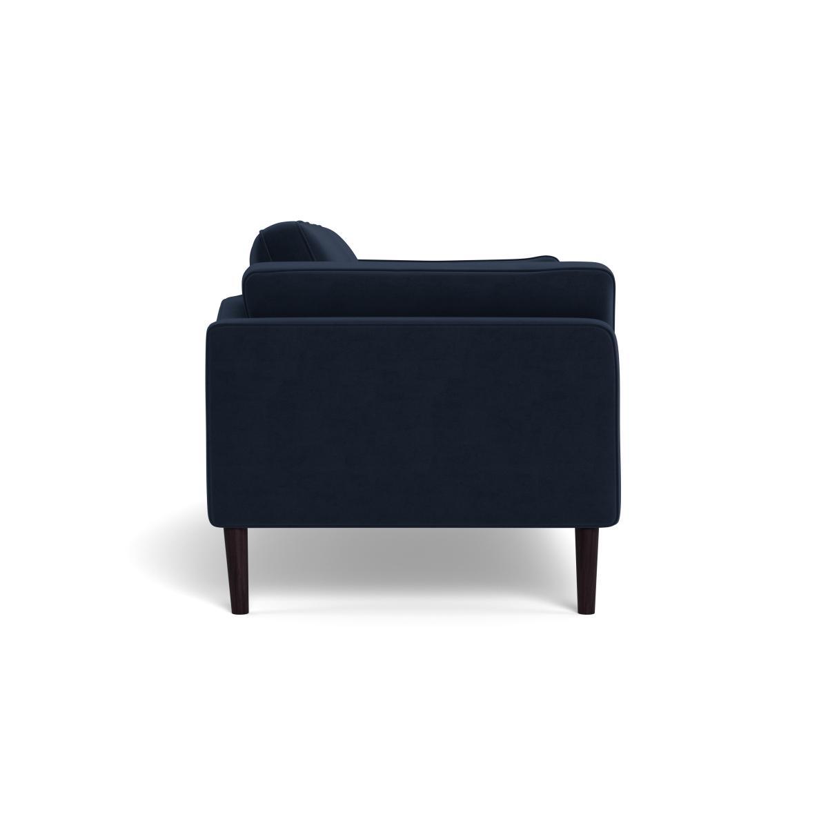 Heal's Sonno 2 Seater St Moritz Wool Navy Natural Feet - Heal's UK Furniture – image 3