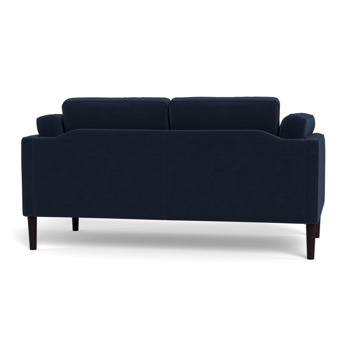 Heal's Sonno 2 Seater St Moritz Wool Navy Natural Feet - Heal's UK Furniture – image 5