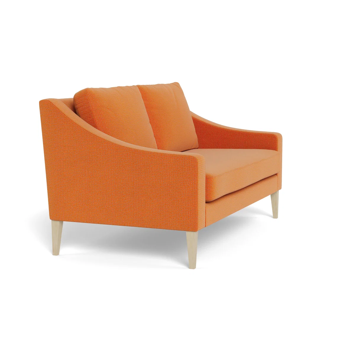Heal's Richmond 2 Seater Sofa Tejo Recycled Zinnia Black Feet – image 3