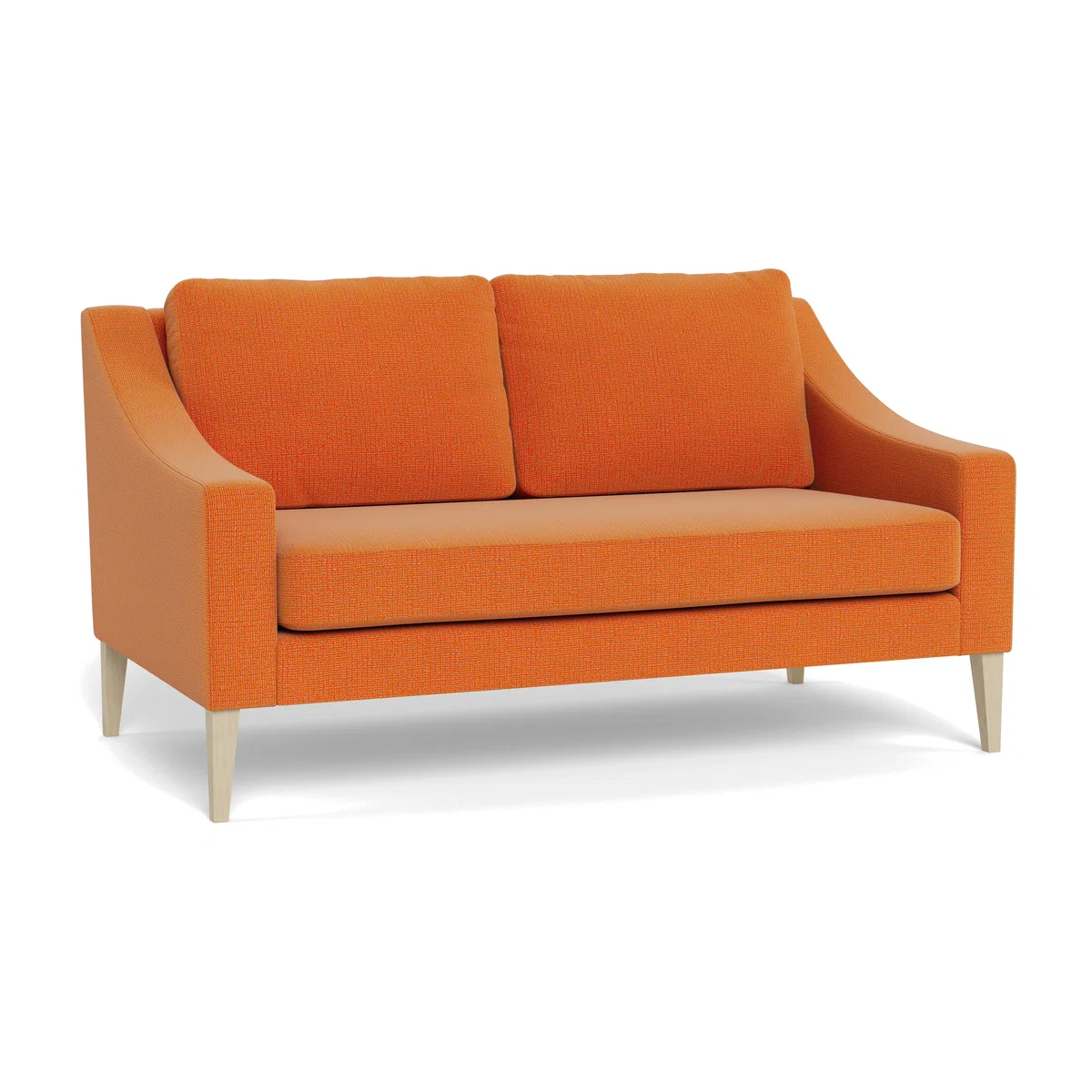 Heal's Richmond 2 Seater Sofa Tejo Recycled Zinnia Black Feet – image 1