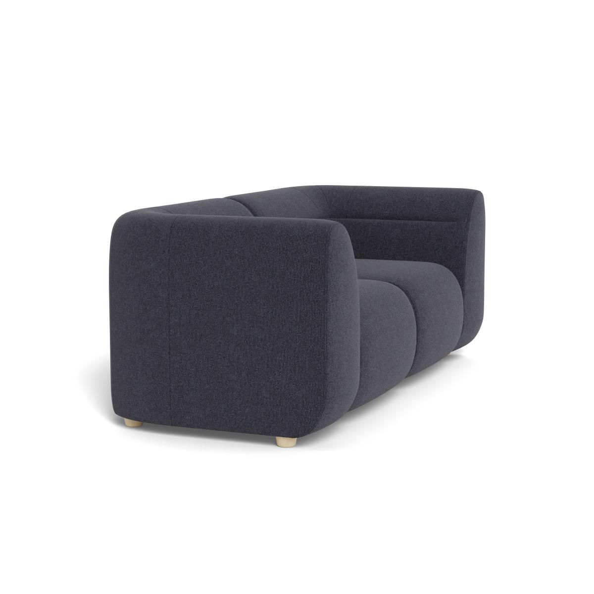 Heal's Lilli 2 Seater Sofa Texture Soot Natural Ash Feet - Heal's UK Furniture – image 2