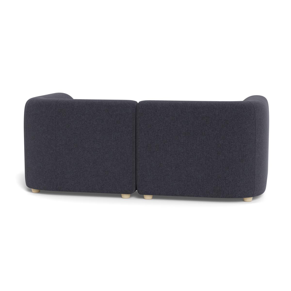 Heal's Lilli 2 Seater Sofa Texture Soot Natural Ash Feet - Heal's UK Furniture – image 5
