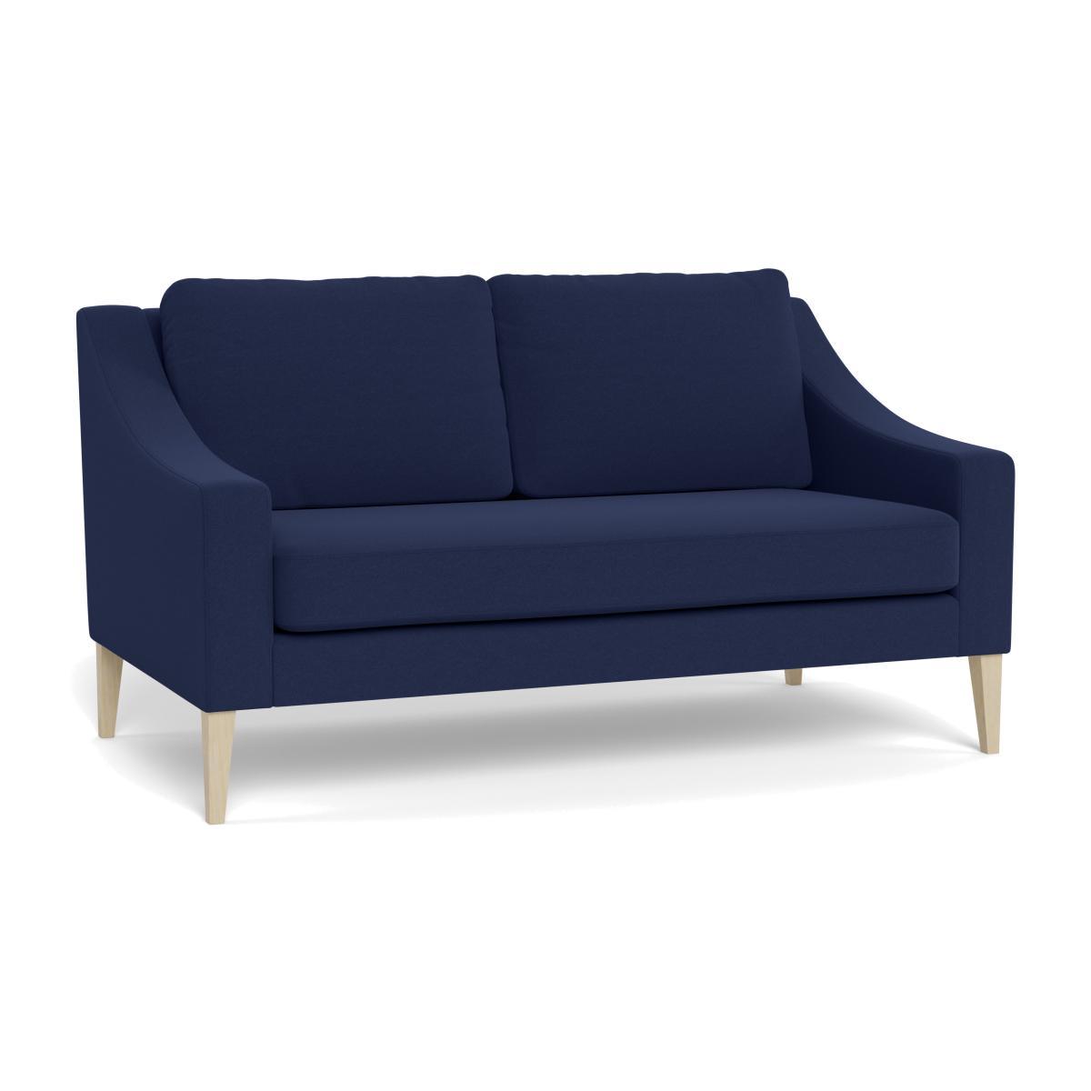 Heal's Richmond 2 Seater Sofa Melton Wool New Navy Natural Feet - Heal's UK Furniture – image 1