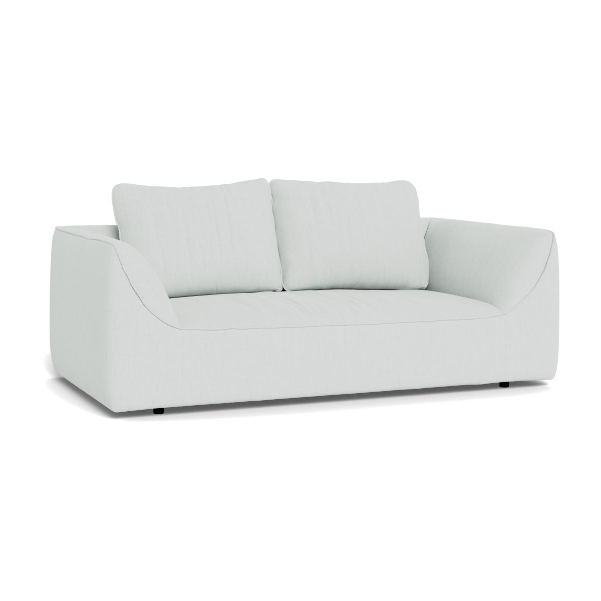 Heal's Morven 2 Seater Sofa Broad Weave Tin – image 1
