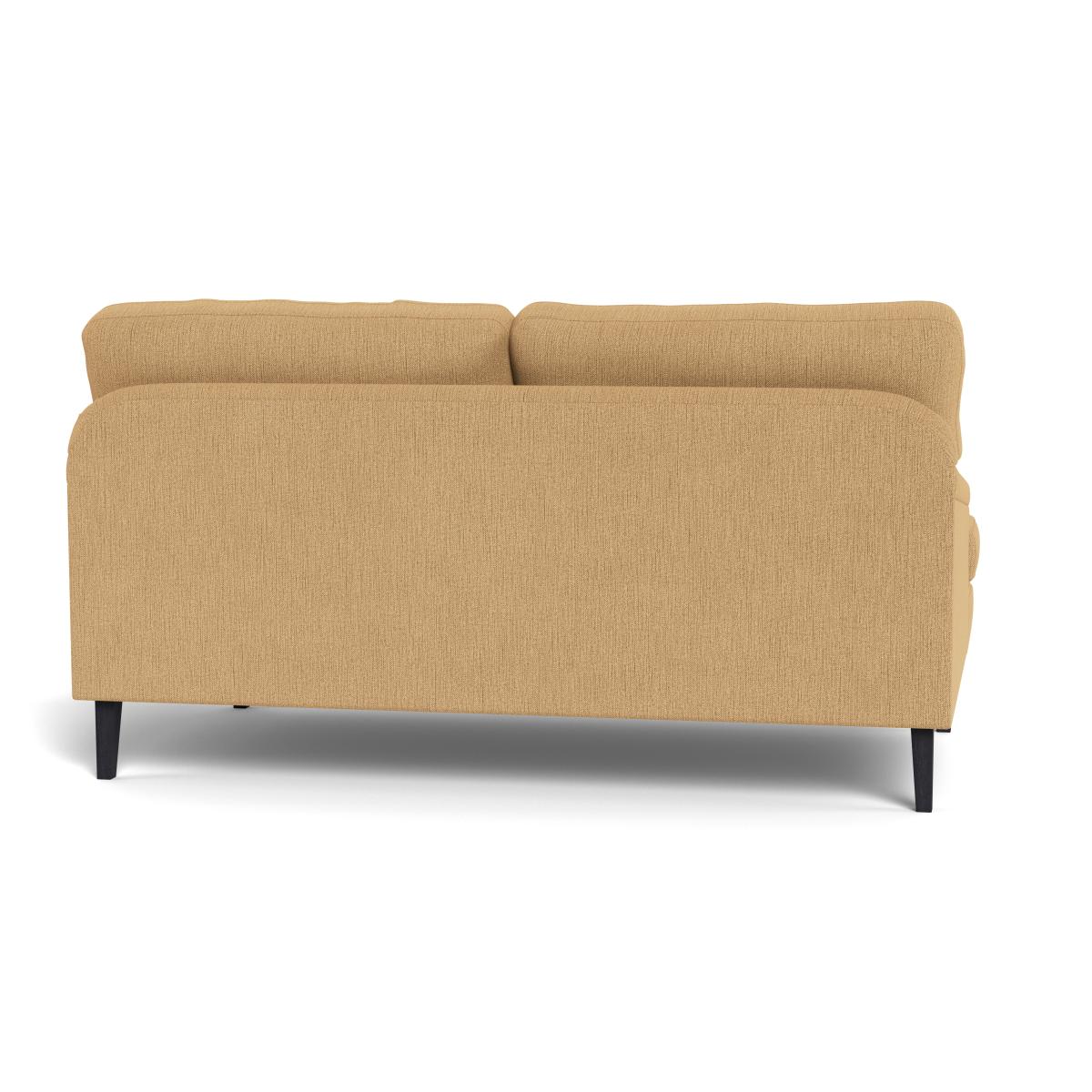 Heal's Stanton 2 Seater Sofa Smart Linen Mix Sand Black Feet – image 6