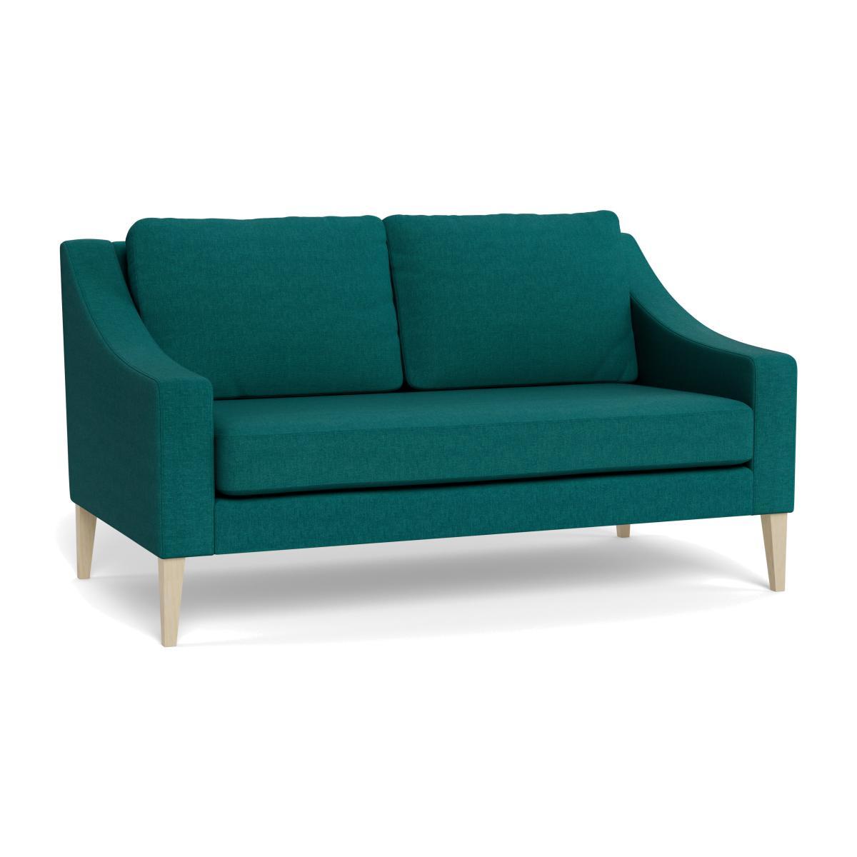 Heal's Richmond 2 Seater Sofa Brushed Cotton Pine Black Feet - Heal's UK Furniture – image 1