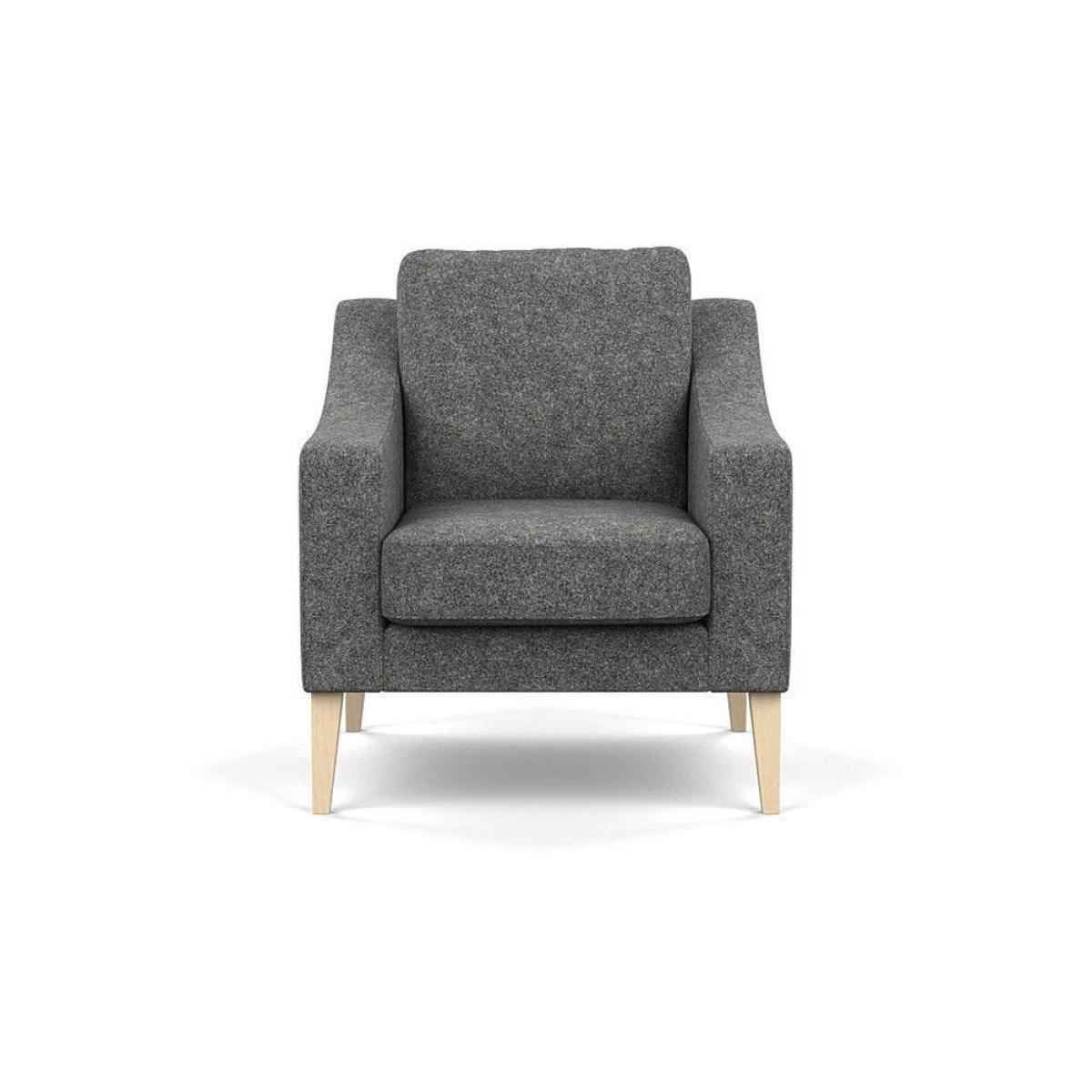 Heal's Eton 2 Seater Sofa Smart Luxe Velvet Azure Black Feet - Heal's UK Furniture – image 2
