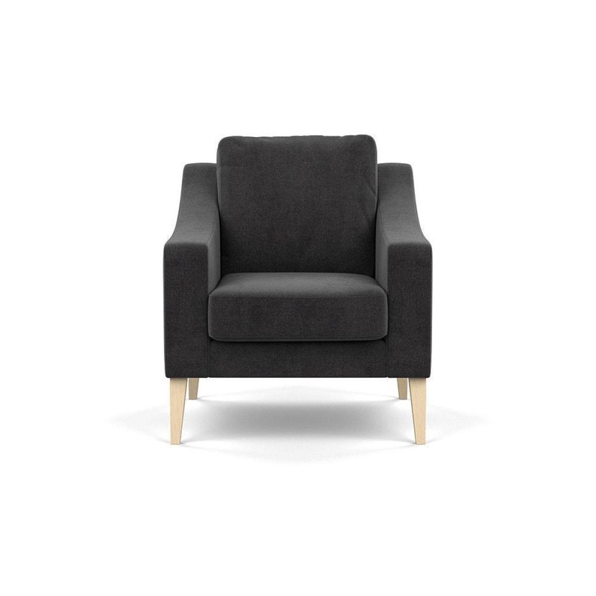 Heal's Eton 2 Seater Sofa Smart Luxe Velvet Azure Black Feet - Heal's UK Furniture – image 103