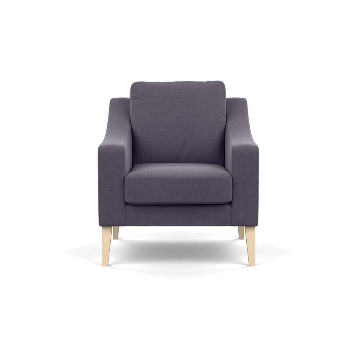Heal's Eton 2 Seater Sofa Smart Luxe Velvet Azure Black Feet - Heal's UK Furniture – image 3