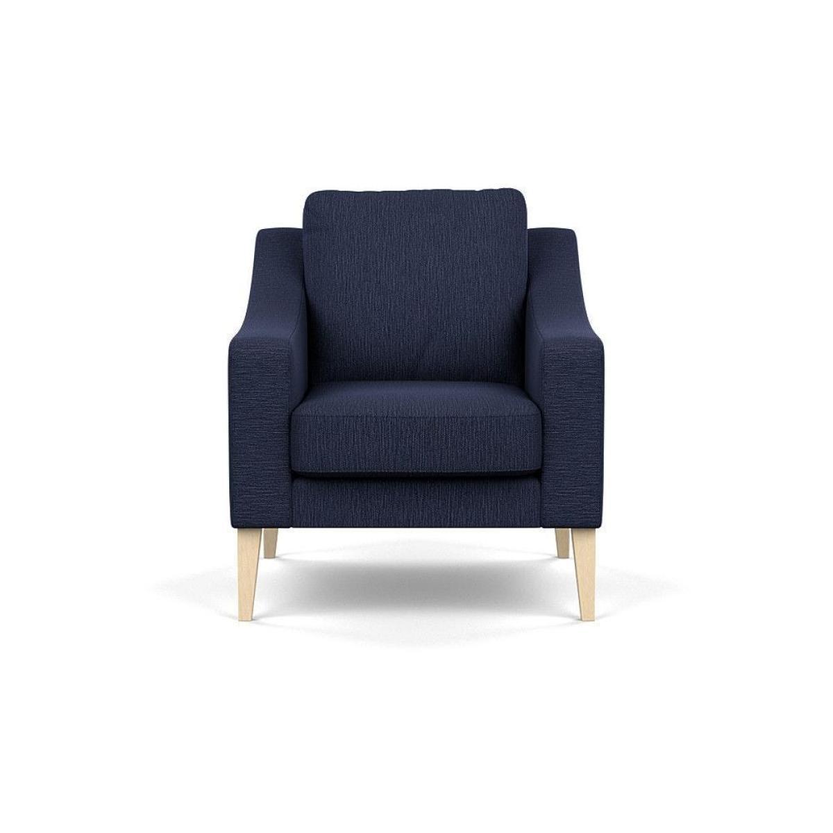 Heal's Eton 2 Seater Sofa Smart Luxe Velvet Azure Black Feet - Heal's UK Furniture – image 24