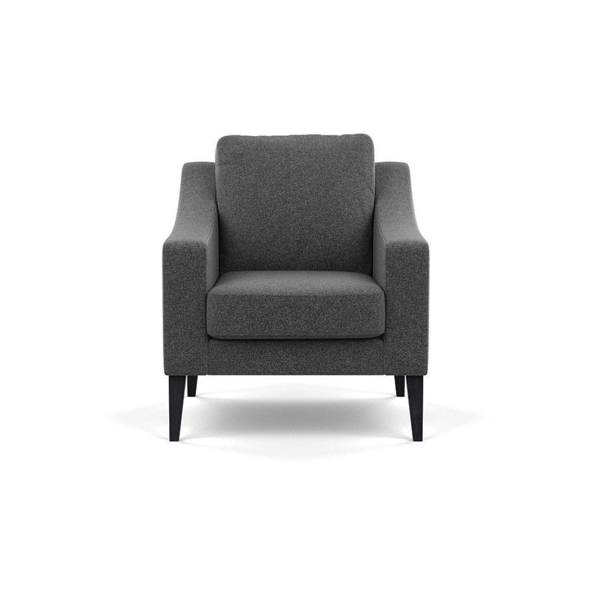 Heal's Eton 2 Seater Sofa Smart Luxe Velvet Azure Black Feet - Heal's UK Furniture – image 5