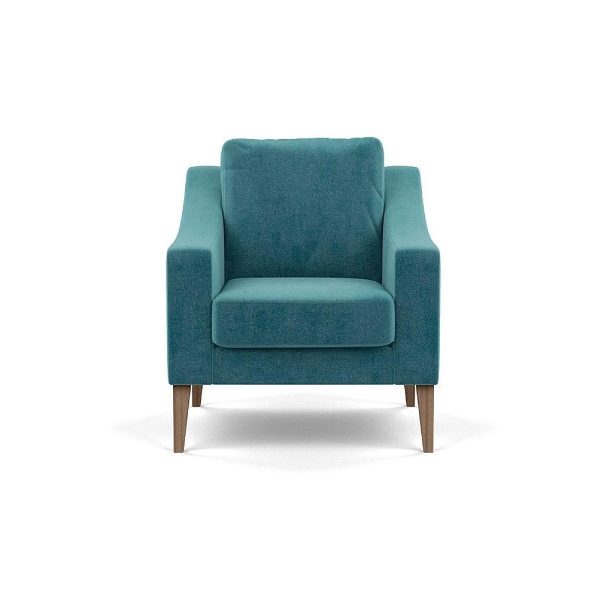 Heal's Eton 2 Seater Sofa Smart Luxe Velvet Azure Black Feet - Heal's UK Furniture – image 43