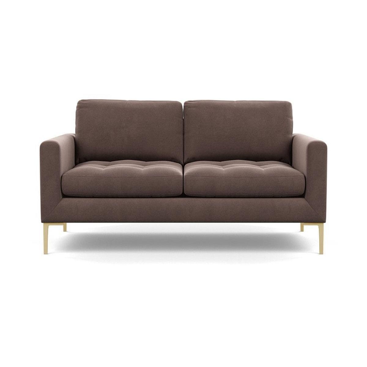 Heal's Eton 2 Seater Sofa Smart Luxe Velvet Azure Black Feet - Heal's UK Furniture – image 46