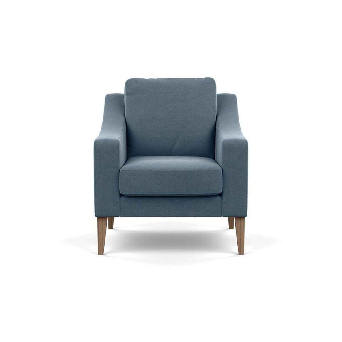 Heal's Eton 2 Seater Sofa Smart Luxe Velvet Azure Black Feet - Heal's UK Furniture – image 48