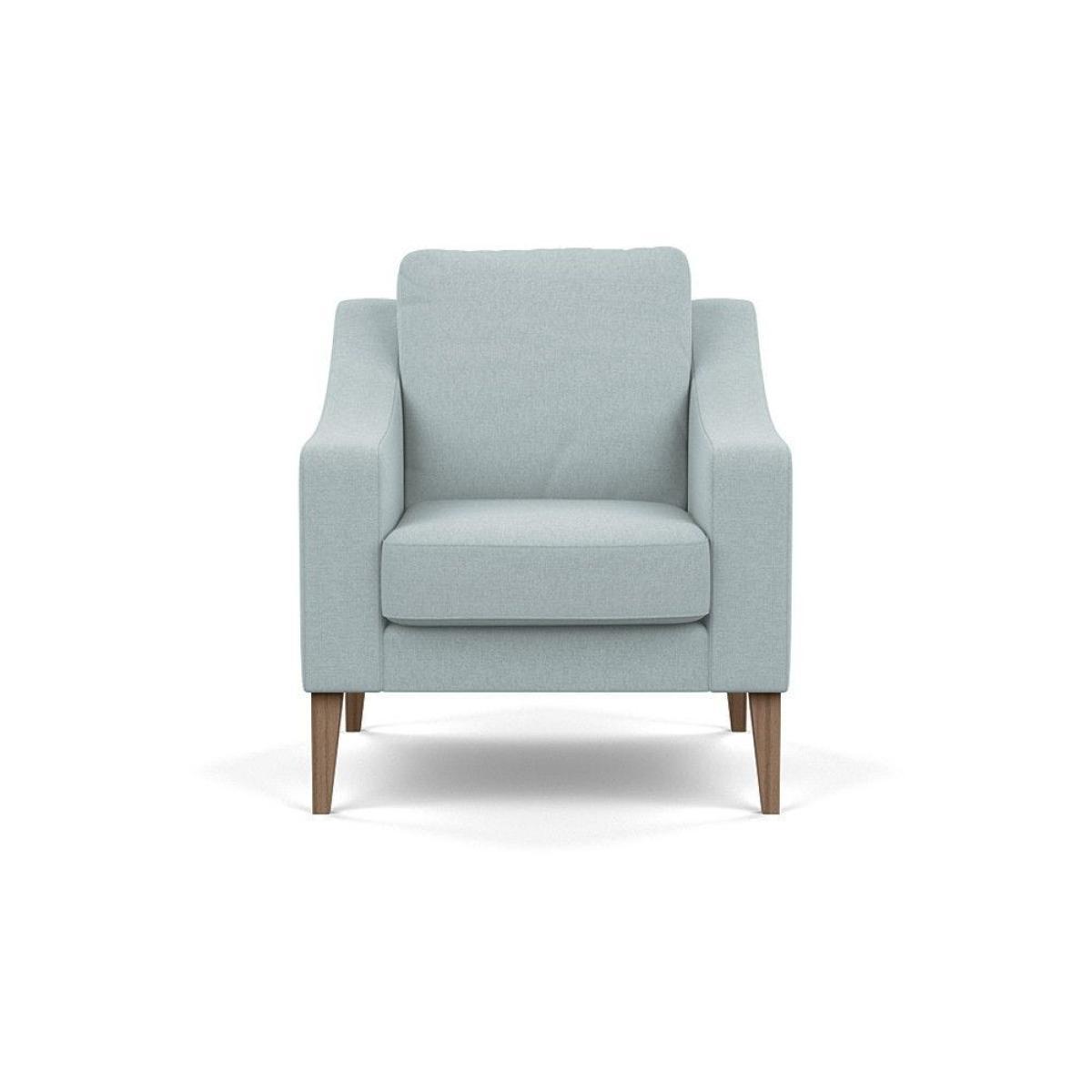 Heal's Eton 2 Seater Sofa Smart Luxe Velvet Azure Black Feet - Heal's UK Furniture – image 6