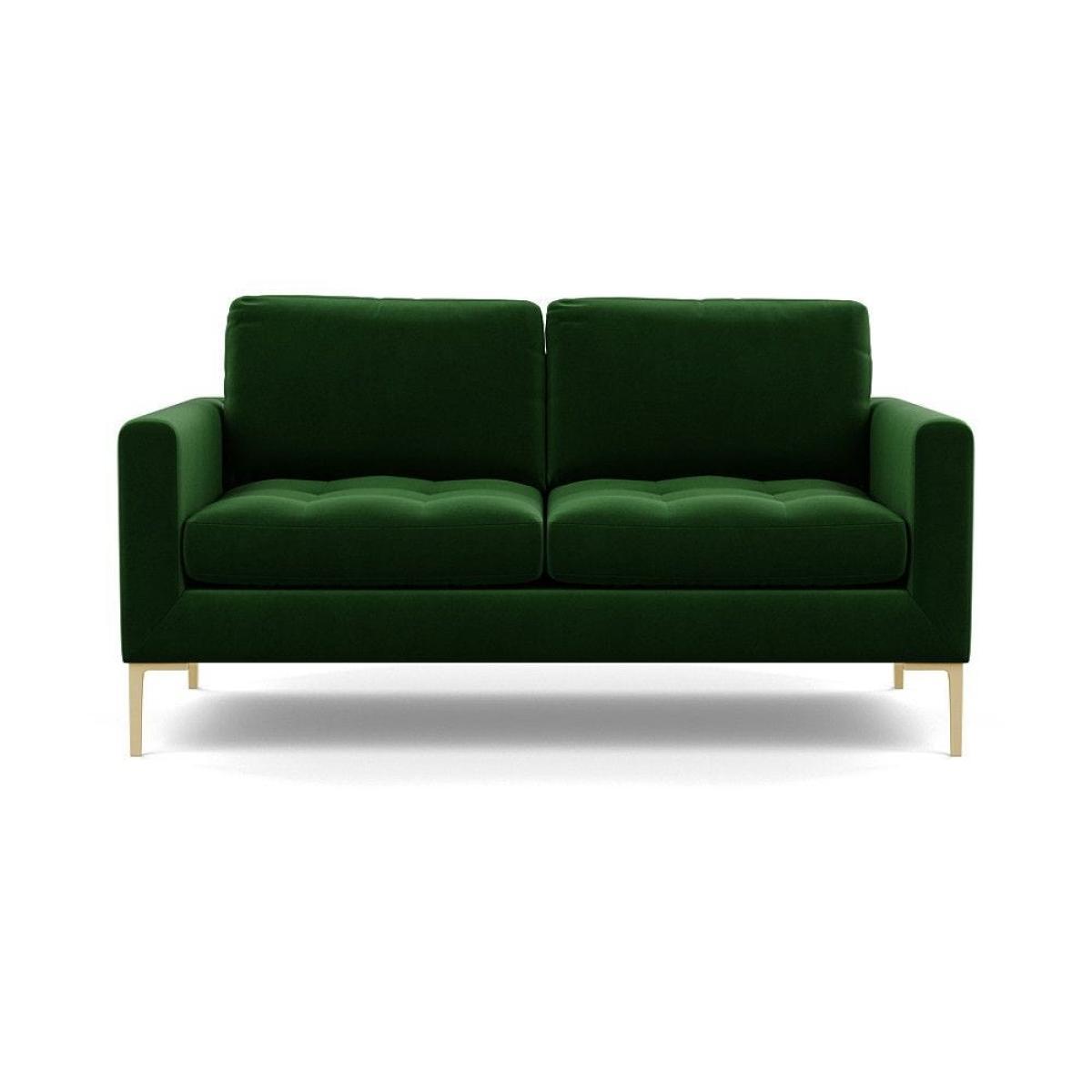 Heal's Eton 2 Seater Sofa Smart Luxe Velvet Azure Black Feet - Heal's UK Furniture – image 53