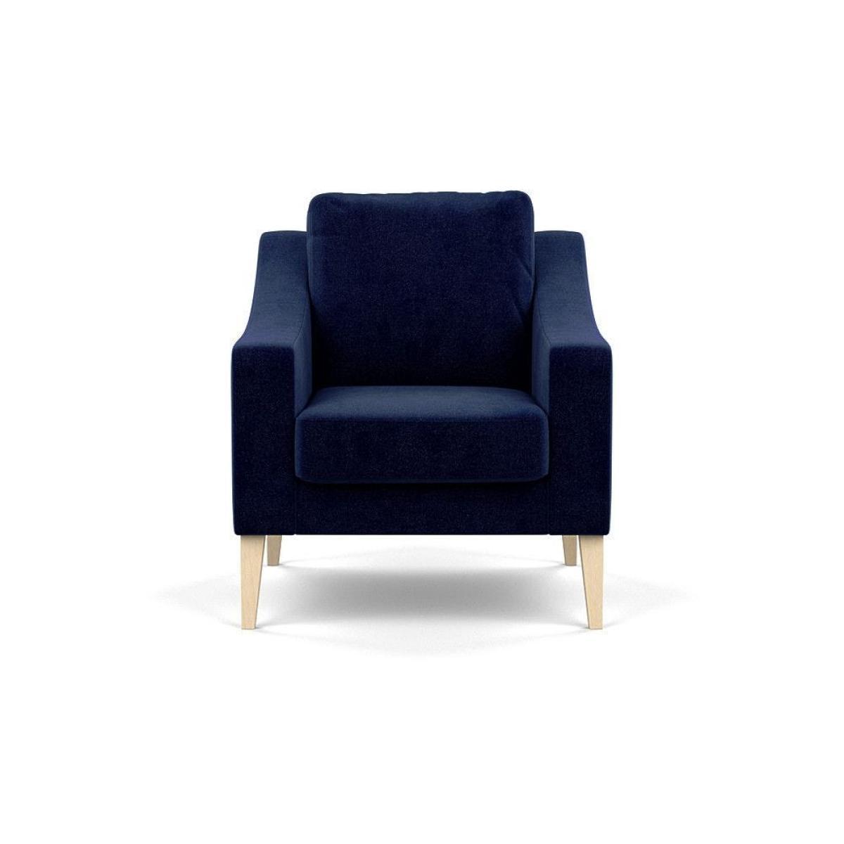 Heal's Eton 2 Seater Sofa Smart Luxe Velvet Azure Black Feet - Heal's UK Furniture – image 61