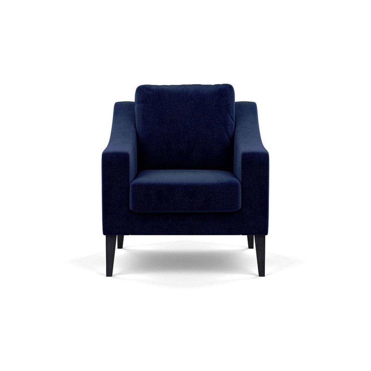 Heal's Eton 2 Seater Sofa Smart Luxe Velvet Azure Black Feet - Heal's UK Furniture – image 89