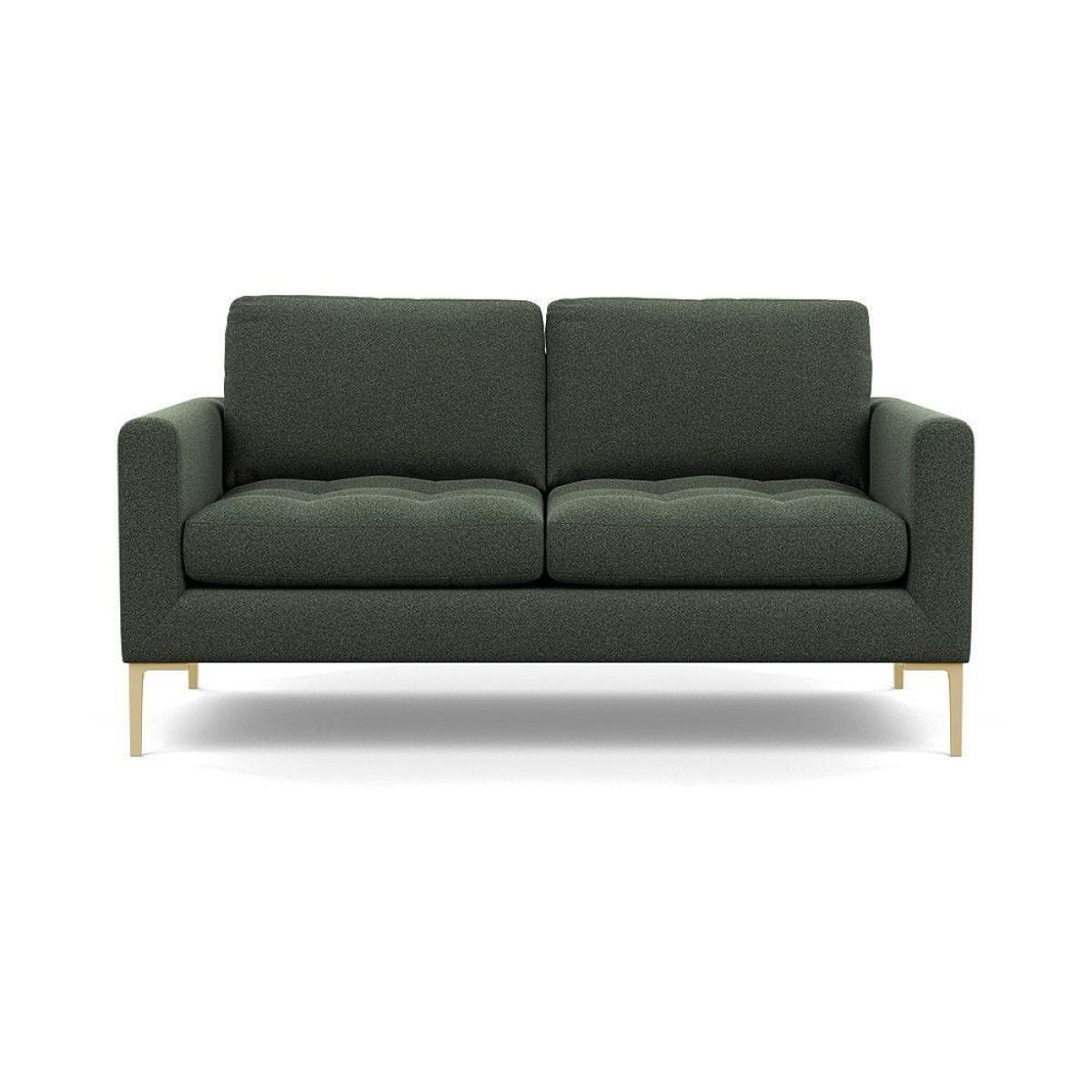 Heal's Eton 2 Seater Sofa Smart Luxe Velvet Azure Black Feet - Heal's UK Furniture – image 92