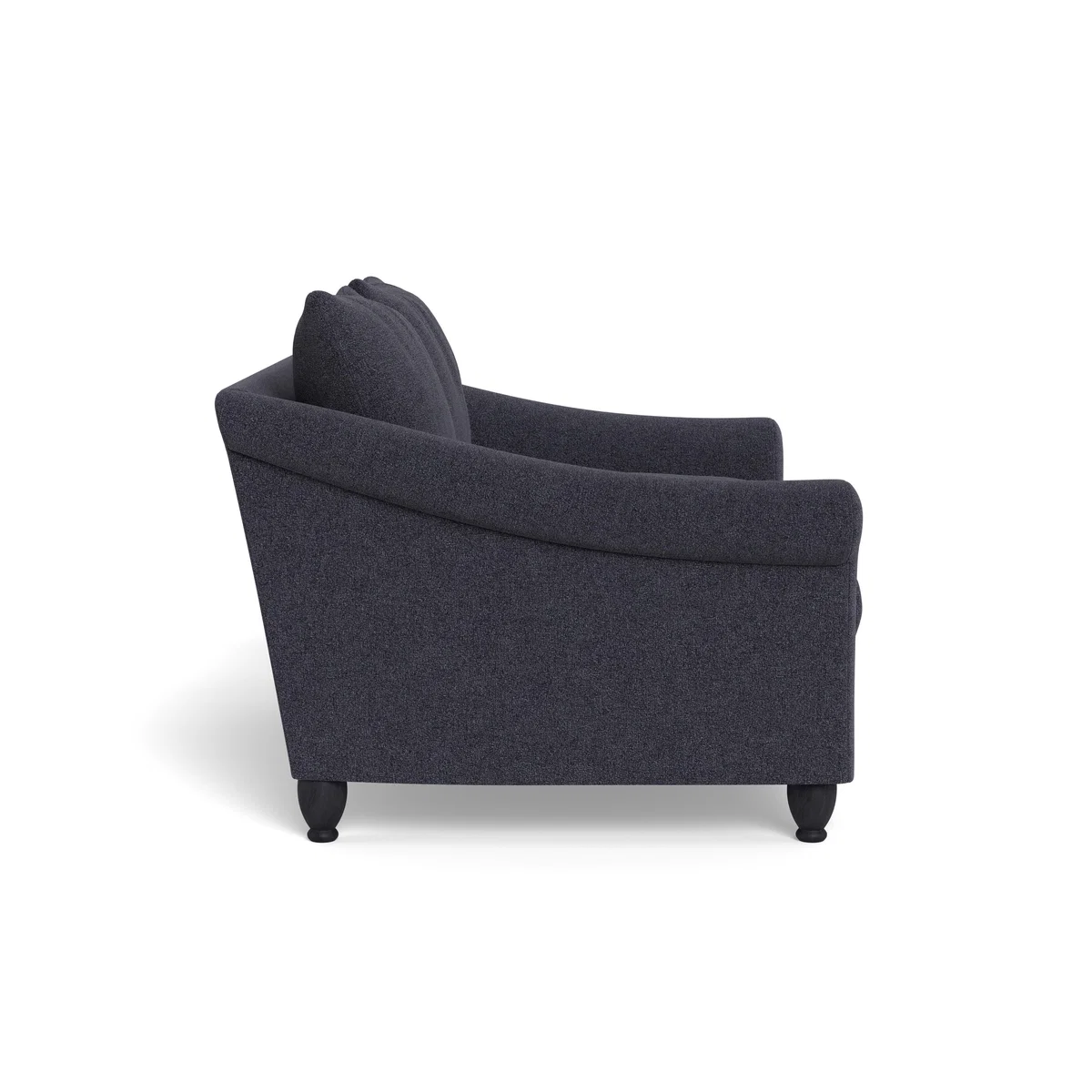 Heal's Devon 2 Seater Texture Soot Walnut Stain Beech Feet - Heal's UK Furniture – image 3