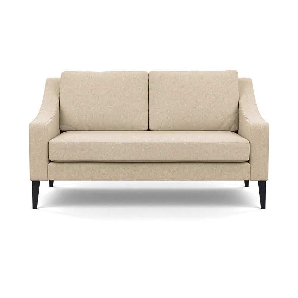 Heal's Richmond 2 Seater Sofa Brushed Cotton Oat Black Feet – image 2
