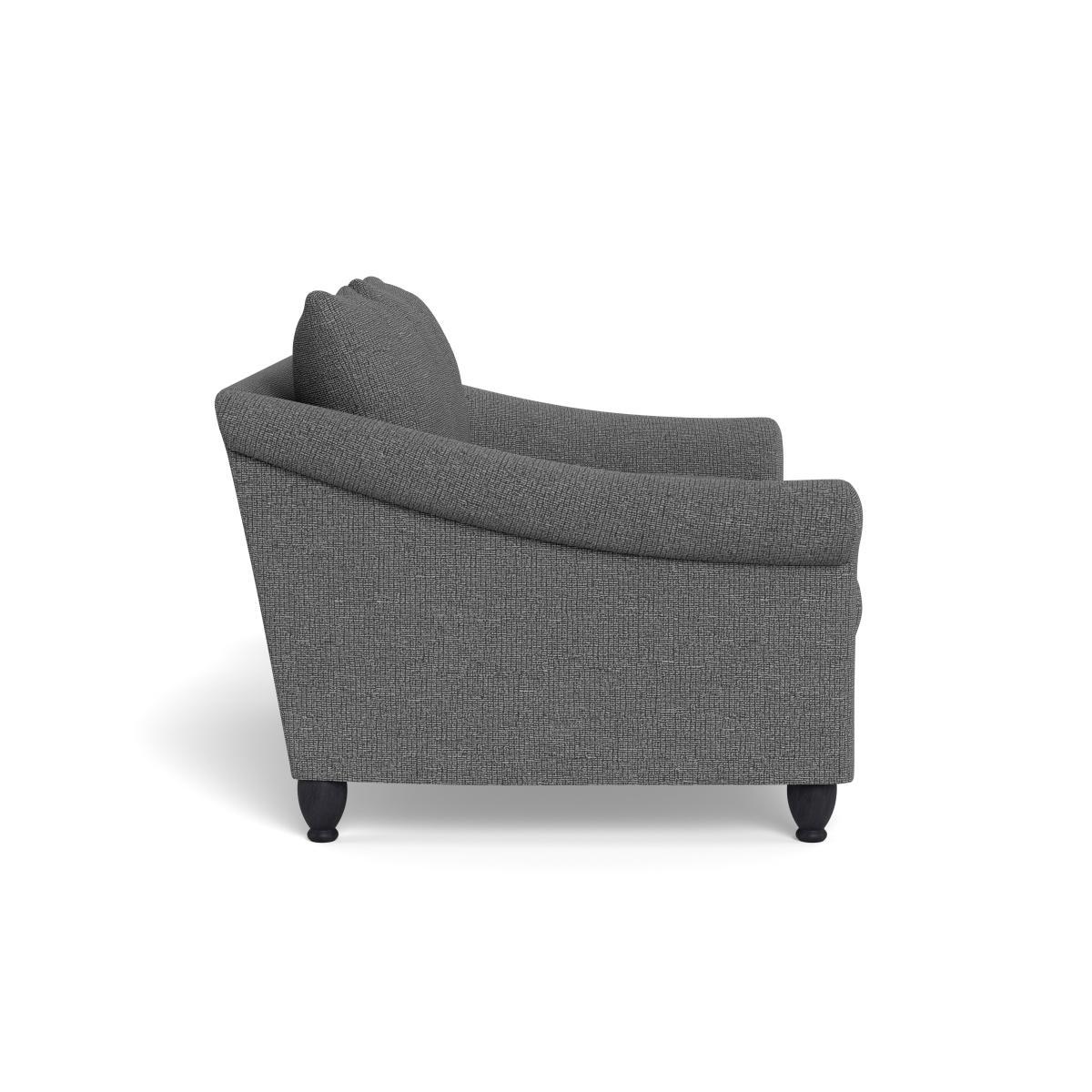 Heal's Devon 2 Seater Tejo Recycled Noir Dark Brown Stain Beech Feet - Heal's UK Furniture – image 3