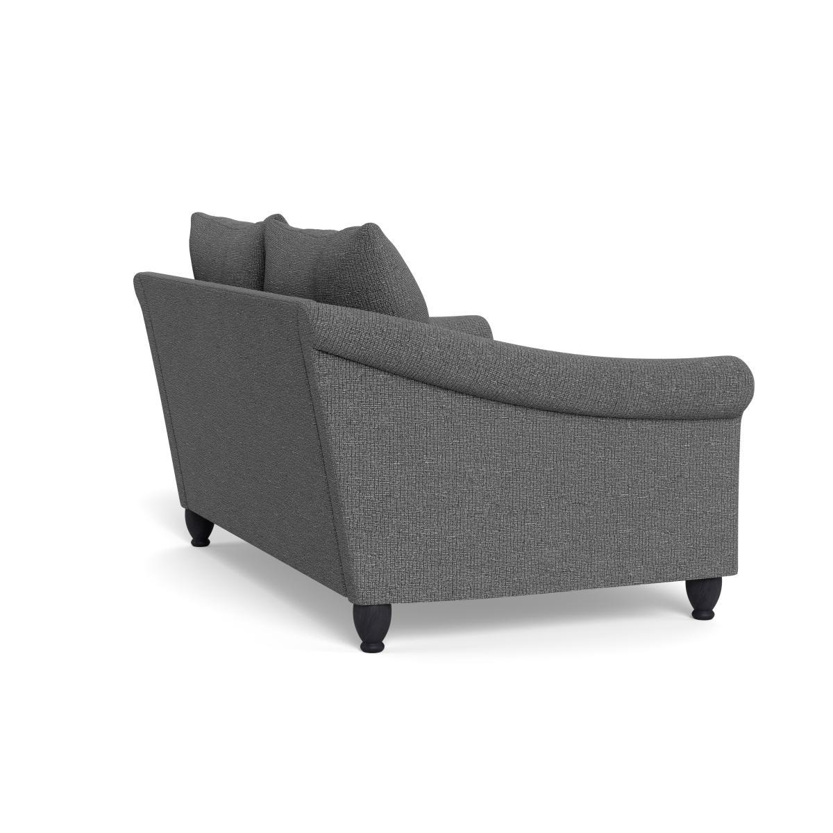 Heal's Devon 2 Seater Tejo Recycled Noir Dark Brown Stain Beech Feet - Heal's UK Furniture – image 4
