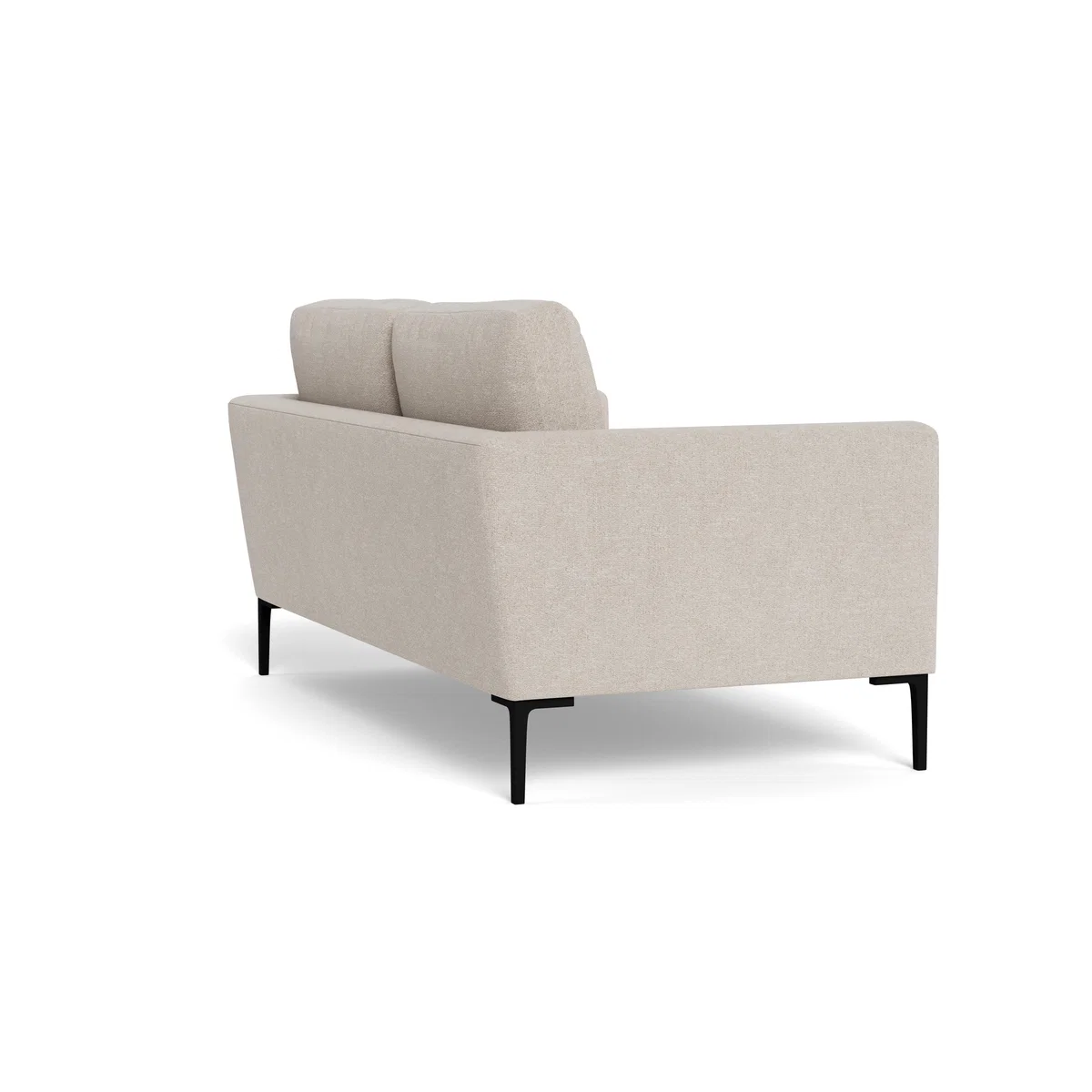 Heal's Eton 2 Seater Sofa Texture Limestone Brass Feet - Heal's UK Furniture – image 4