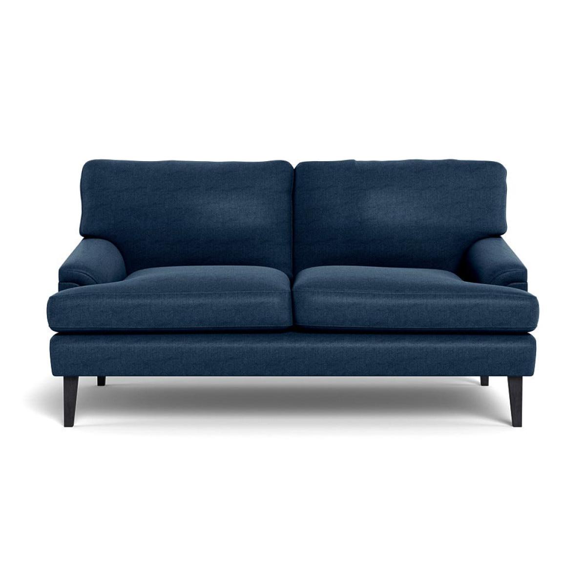 Heal's Stanton 2 Seater Sofa Capelo Linen-Cotton Inkspot Black Feet – image 2