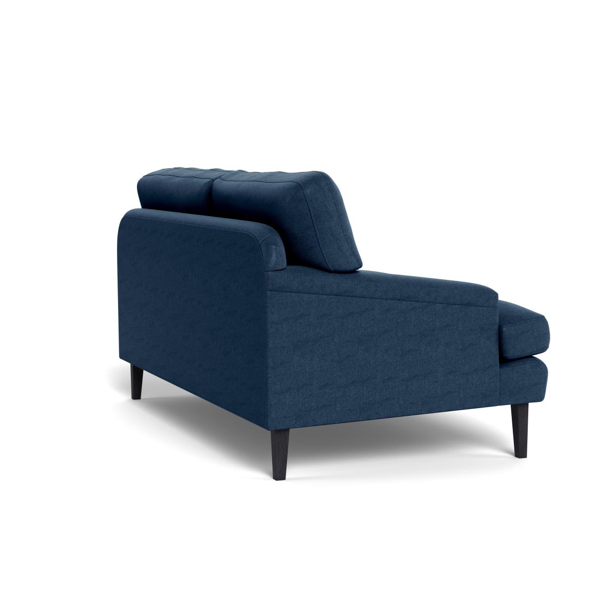 Heal's Stanton 2 Seater Sofa Capelo Linen-Cotton Inkspot Black Feet – image 5