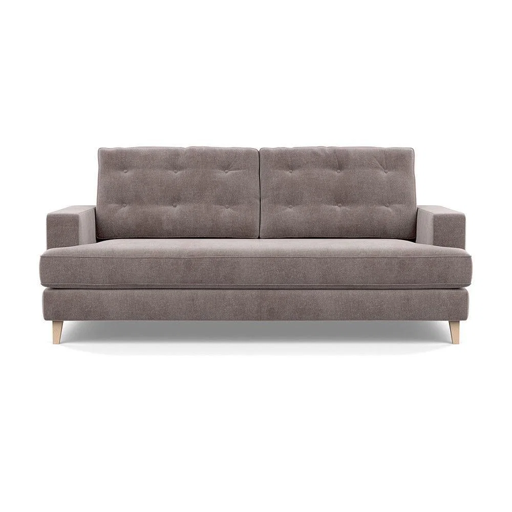 Heal's Richmond 2 Seater Sofa Smart Luxe Velvet Nickel Tinted Ash Feet - Heal's UK Furniture – image 106