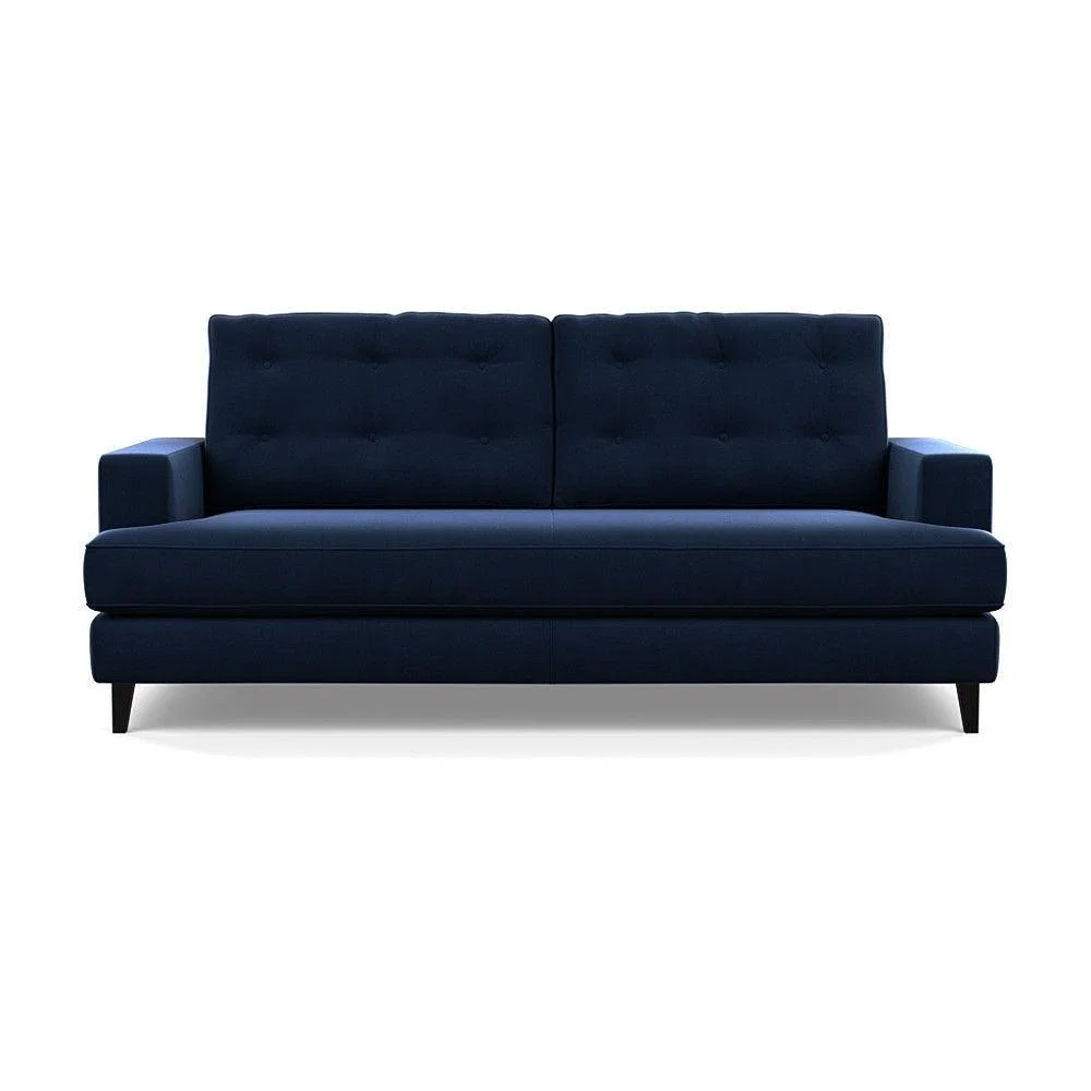 Heal's Richmond 2 Seater Sofa Smart Luxe Velvet Nickel Tinted Ash Feet - Heal's UK Furniture – image 111