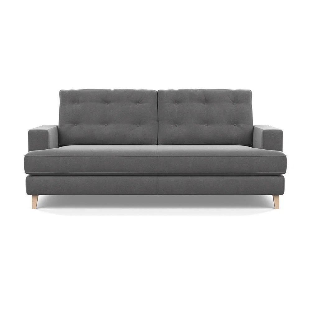 Heal's Richmond 2 Seater Sofa Smart Luxe Velvet Nickel Tinted Ash Feet - Heal's UK Furniture – image 116