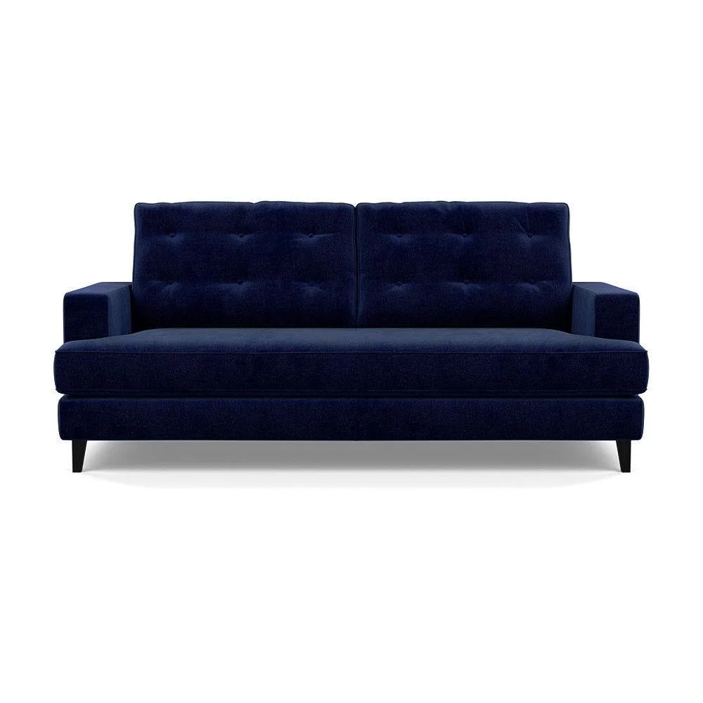 Heal's Richmond 2 Seater Sofa Smart Luxe Velvet Nickel Tinted Ash Feet - Heal's UK Furniture – image 118