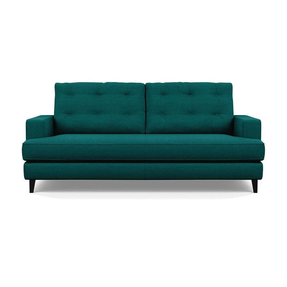 Heal's Richmond 2 Seater Sofa Smart Luxe Velvet Nickel Tinted Ash Feet - Heal's UK Furniture – image 119
