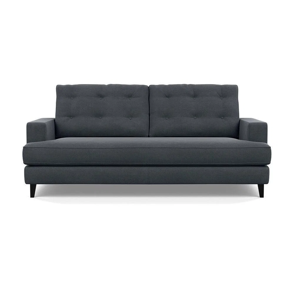 Heal's Richmond 2 Seater Sofa Smart Luxe Velvet Nickel Tinted Ash Feet - Heal's UK Furniture – image 120