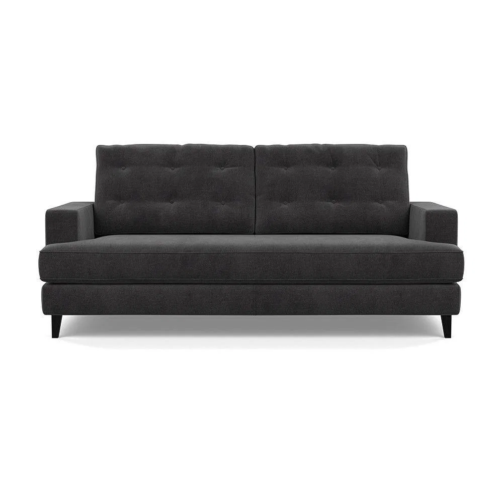 Heal's Richmond 2 Seater Sofa Smart Luxe Velvet Nickel Tinted Ash Feet - Heal's UK Furniture – image 122
