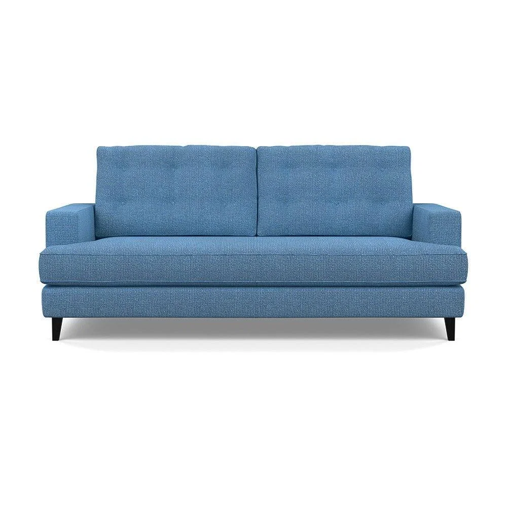 Heal's Richmond 2 Seater Sofa Smart Luxe Velvet Nickel Tinted Ash Feet - Heal's UK Furniture – image 126