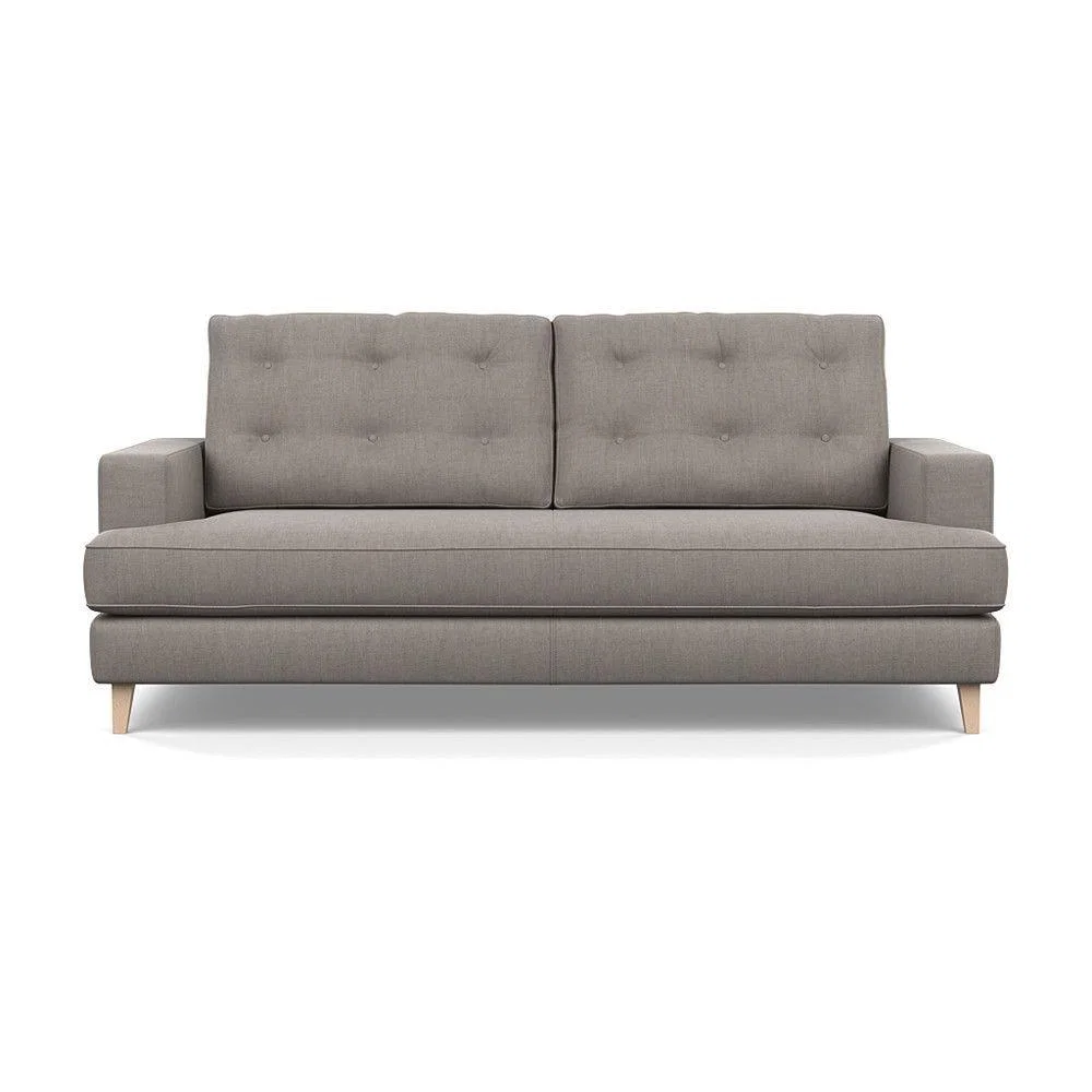 Heal's Richmond 2 Seater Sofa Smart Luxe Velvet Nickel Tinted Ash Feet - Heal's UK Furniture – image 130