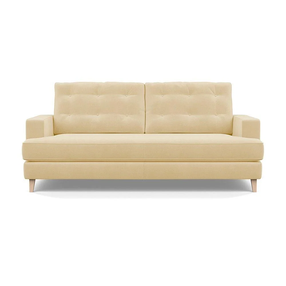 Heal's Richmond 2 Seater Sofa Smart Luxe Velvet Nickel Tinted Ash Feet - Heal's UK Furniture – image 132