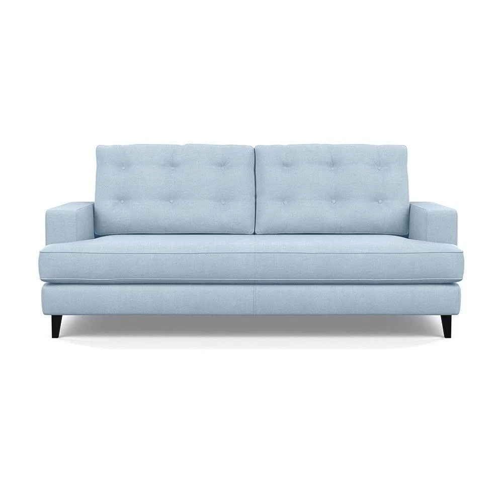Heal's Richmond 2 Seater Sofa Smart Luxe Velvet Nickel Tinted Ash Feet - Heal's UK Furniture – image 139