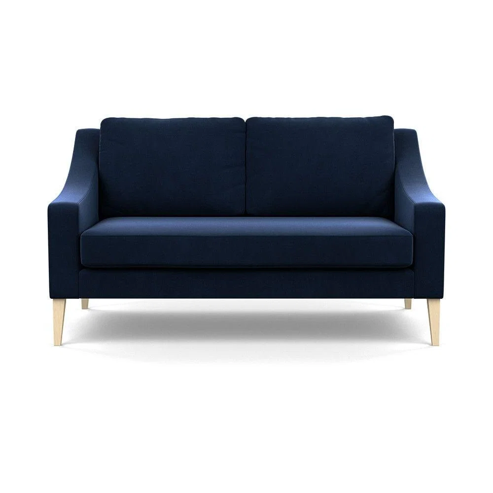Heal's Richmond 2 Seater Sofa Smart Luxe Velvet Nickel Tinted Ash Feet - Heal's UK Furniture – image 143