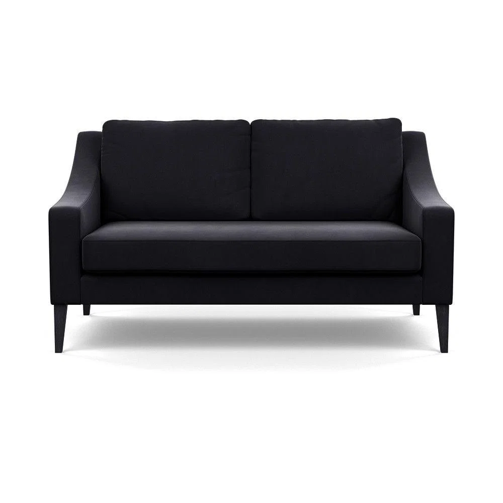 Heal's Richmond 2 Seater Sofa Smart Luxe Velvet Nickel Tinted Ash Feet - Heal's UK Furniture – image 17