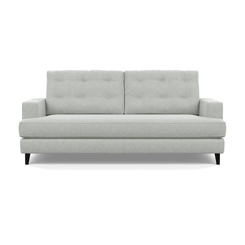 Heal's Richmond 2 Seater Sofa Smart Luxe Velvet Nickel Tinted Ash Feet - Heal's UK Furniture – image 18