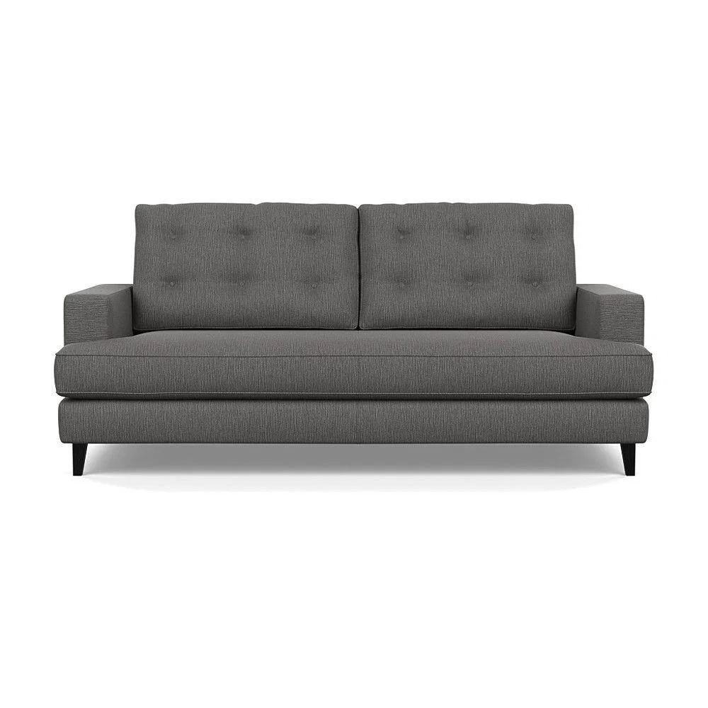 Heal's Richmond 2 Seater Sofa Smart Luxe Velvet Nickel Tinted Ash Feet - Heal's UK Furniture – image 20