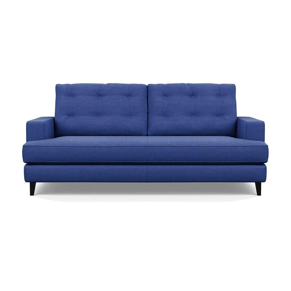 Heal's Richmond 2 Seater Sofa Smart Luxe Velvet Nickel Tinted Ash Feet - Heal's UK Furniture – image 21