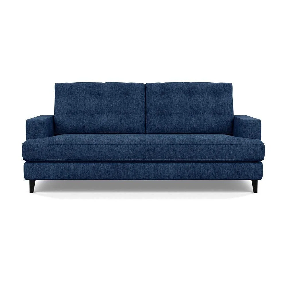 Heal's Richmond 2 Seater Sofa Smart Luxe Velvet Nickel Tinted Ash Feet - Heal's UK Furniture – image 23